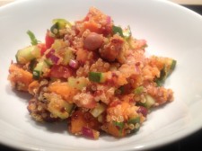 Hot and Spicy Quinoa salad